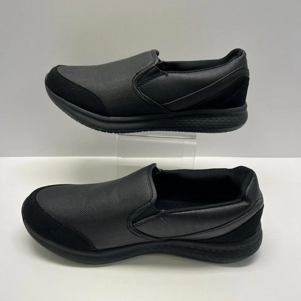 TredSafe‎ Slip On Work Shoes Womens 8.5 Black Slip Resistant EnduroPro Sneakers